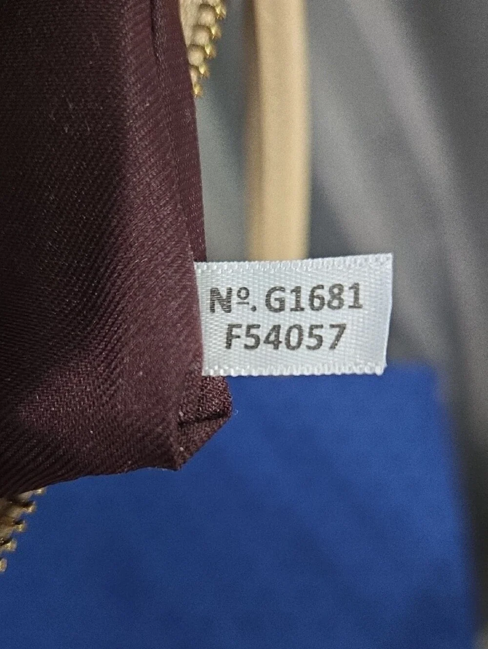 Coach Double Zip Signature Canvas Wristlet in Beige and Brown